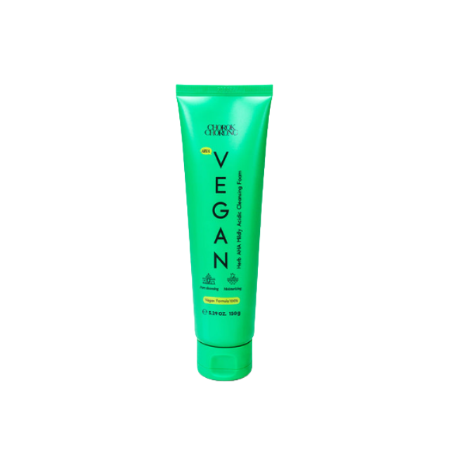 foam cleanser, facial cleanser, aha cleanser, acidic cleanser, gentle cleanser, hydrating cleanser, hyaluronic acid, sensitive skin, vegan cleanser, daily exfoliant