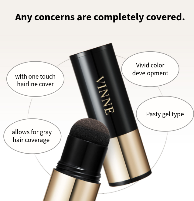 VINNE All Cover Perfect Hair Cushion Stick 5.1g (3 Options)
