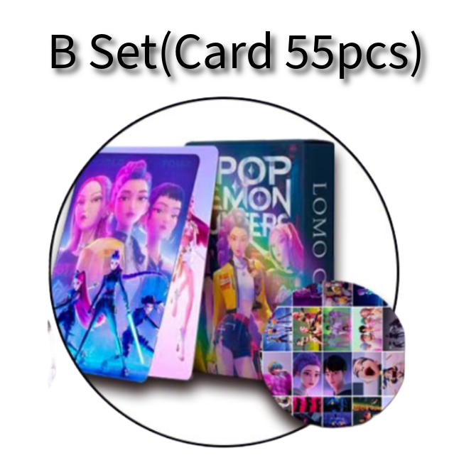 K-POP Demon Hunters Photo Cards, Stickers (7 Options)