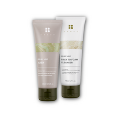 [Cardi B’s Pick] BRMUD Relief Mud Mask (30ml, 110ml, 200ml) / Relief Mud Pack-to-Foam Cleanser (30ml, 110ml, 310ml) (9 Options)
