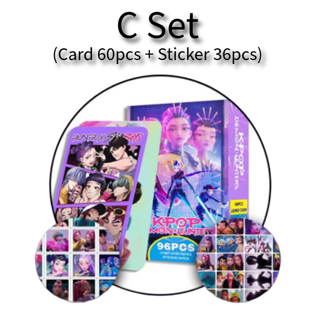 K-POP Demon Hunters Photo Cards, Stickers (7 Options)