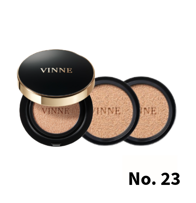 VINNE Essence Radiance Cushion 15g (#21 Light Beige · #23 Natural Beige) (8 Options)