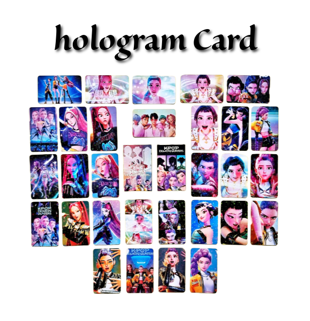 KPOP DEMON HUNTERS CARD SET (KPDH, SAJA BOYS, HUNTRIX) (5 Options)