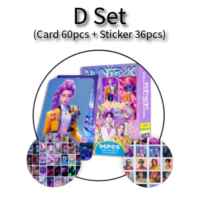 K-POP Demon Hunters Photo Cards, Stickers (7 Options)