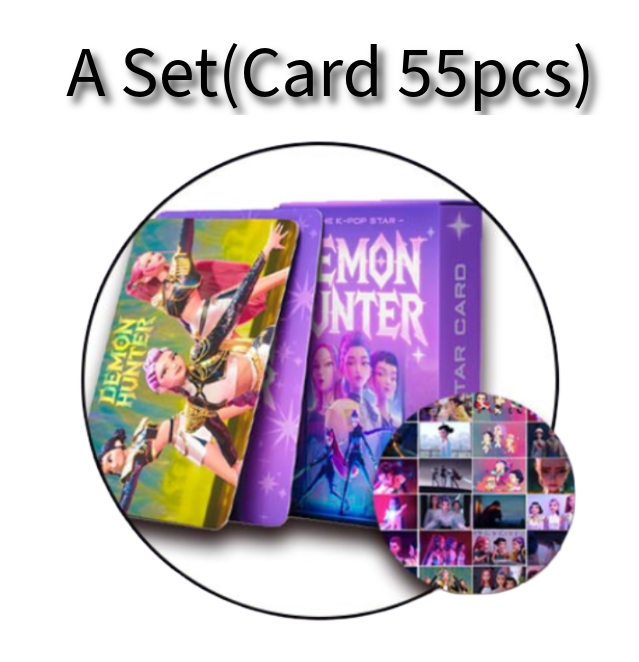 K-POP Demon Hunters Photo Cards, Stickers (7 Options)