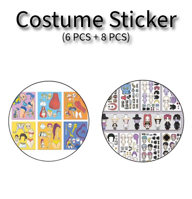 K-POP Demon Hunters Photo Cards, Stickers (7 Options)