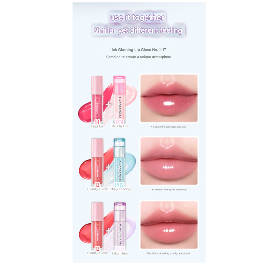 PERIPERA Ink Glasting Lip Gloss 4.5ml (13 Options)