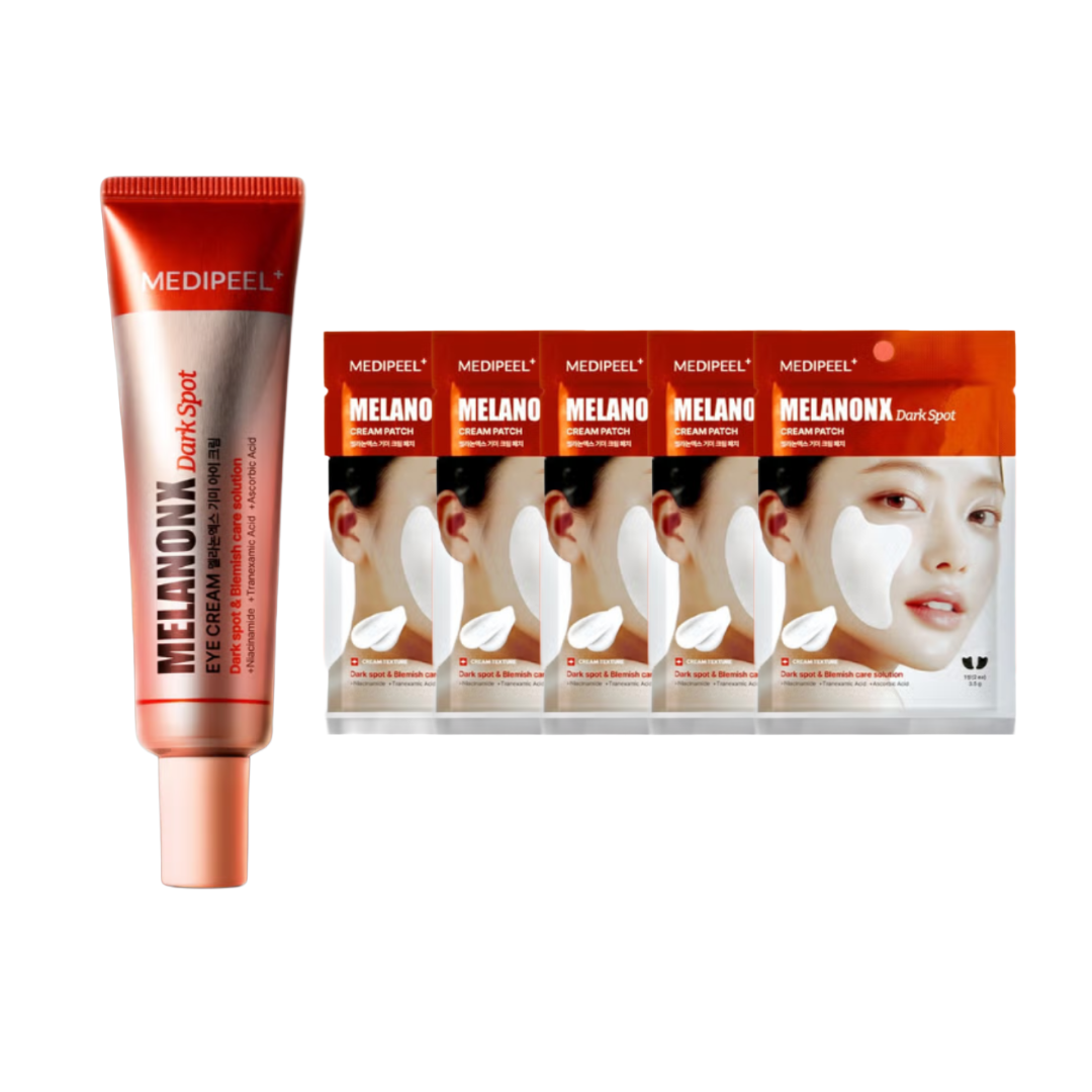 MEDI-PEEL Melanon X Blemish Cream Patch Mask 1 Pair (2 sheets · 3.5 g) / Blemish Eye Cream 20ml (11 Options)