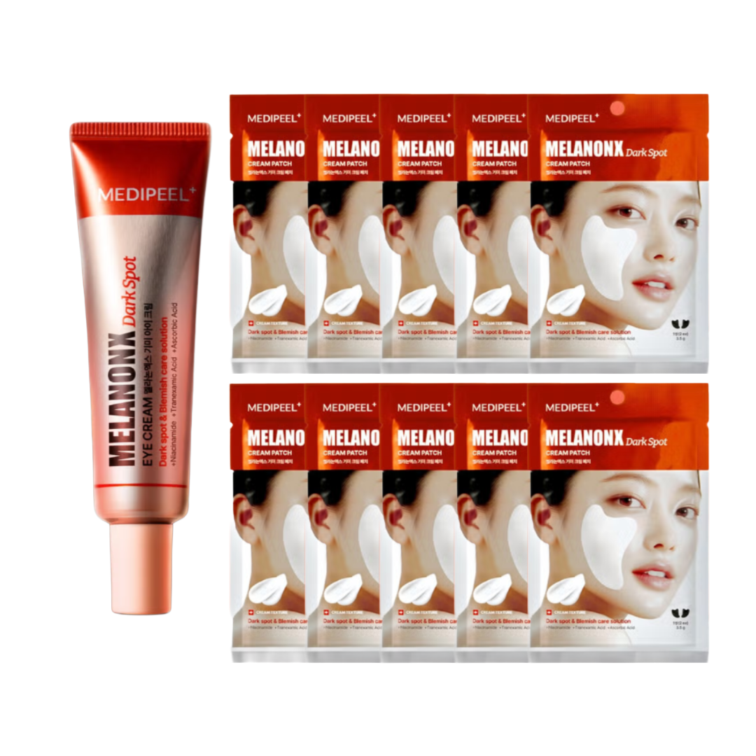 MEDI-PEEL Melanon X Blemish Cream Patch Mask 1 Pair (2 sheets · 3.5 g) / Blemish Eye Cream 20ml (11 Options)