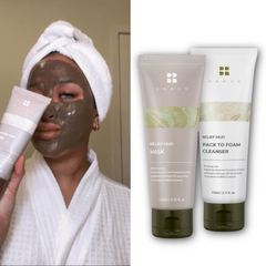 [Cardi B’s Pick] BRMUD Relief Mud Mask (30ml, 110ml, 200ml) / Relief Mud Pack-to-Foam Cleanser (30ml, 110ml, 310ml) (9 Options)