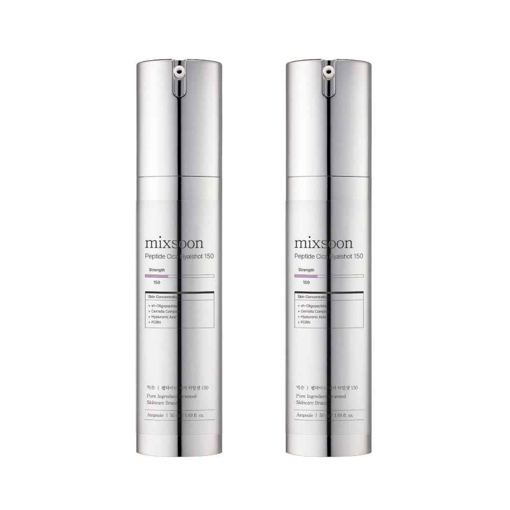 Mixsoon Peptide Cica Hyalshot 150 (50ml) / 350 (30ml) (7 Options)