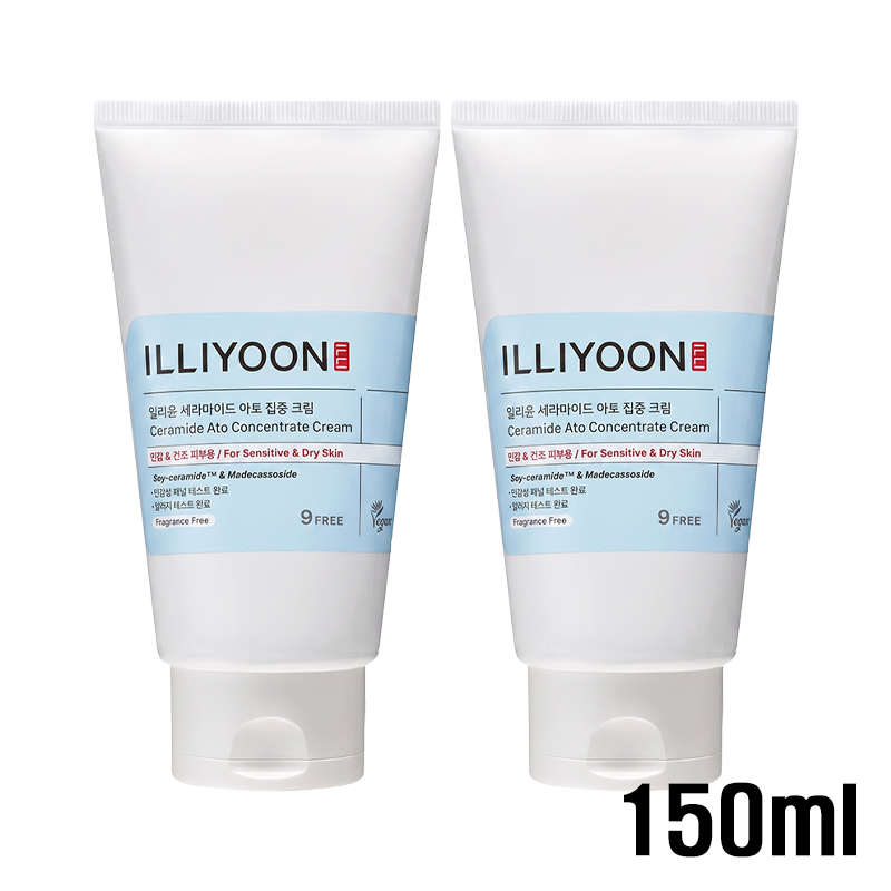 ILLIYOON Ceramide Ato Concentrate Cream 75ml / 150ml / 500ml (10 Options)