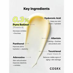 COSRX The Retinol 0.3 Cream 20ml (3 Options)