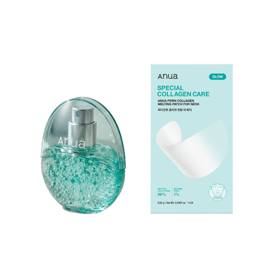 Anua PDRN Hyaluronic Acid Capsule Mist 30ml, Neck Patch 4ea, Nasolabial&Cheeks Patch 4ea (12 Options)