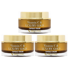 3W CLINIC Vitamin C & Luxury Gold Capsule Serum 55g , Capsule Cream 55g (7 Options)