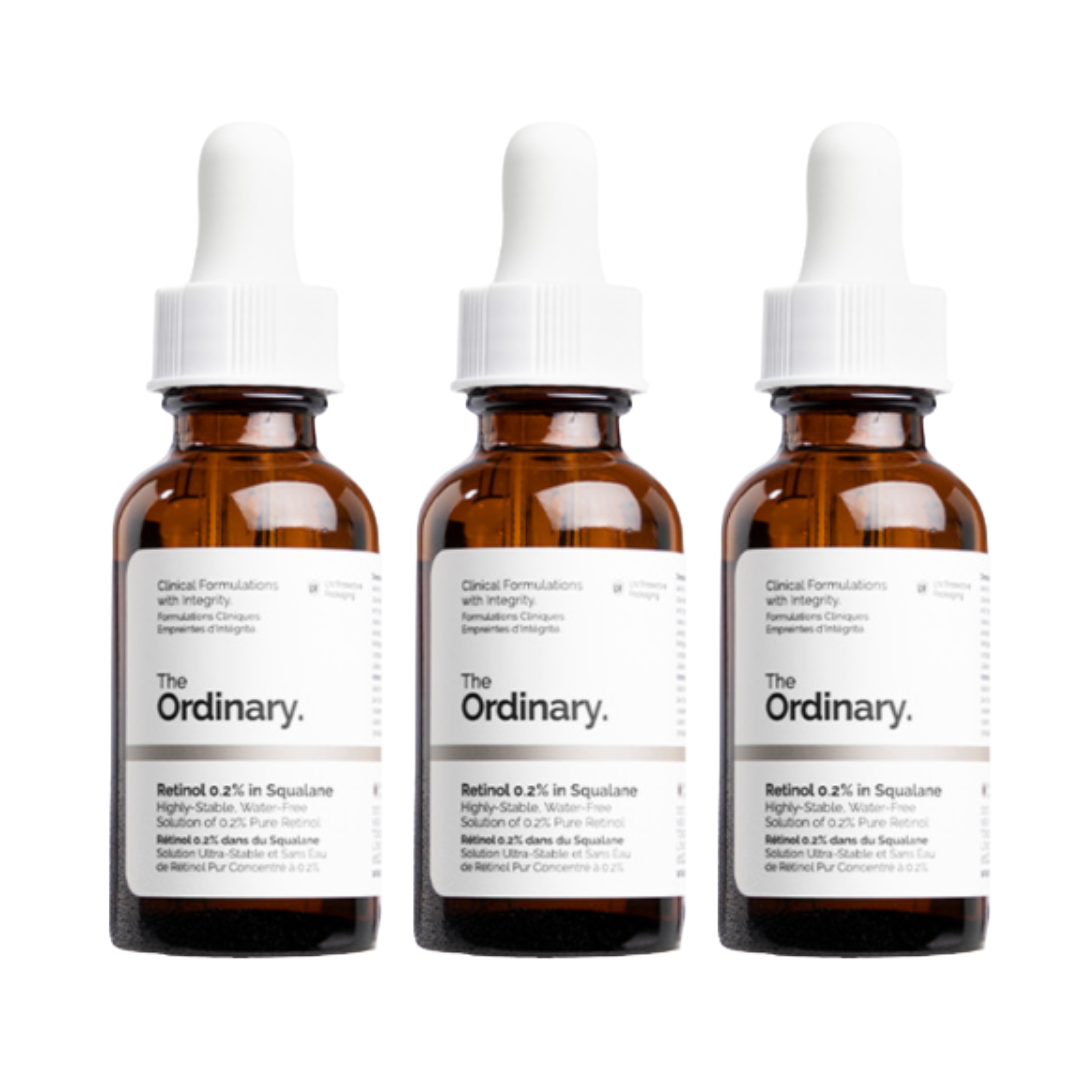 The Ordinary Retinol 0.2% in Squalane 30ml (3 Options)