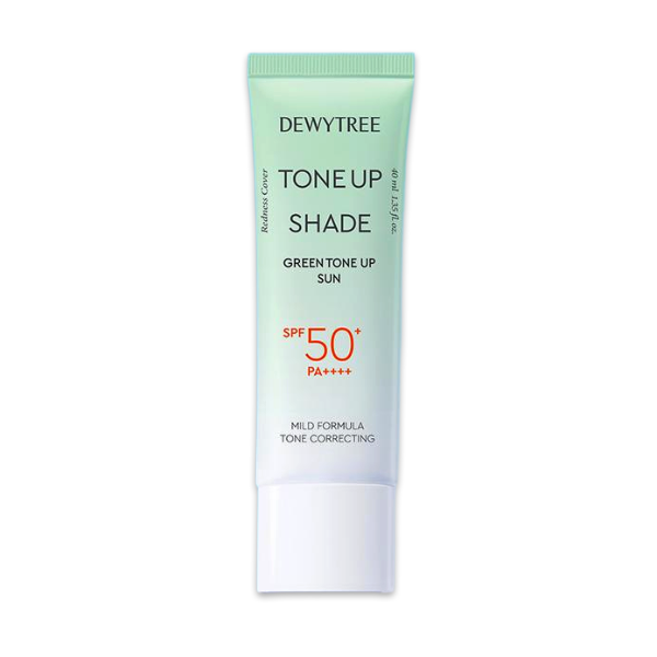 DEWYTREE Tone-Up Shade Sun Cream 40ml (Pink / Green / Cover) (10 Options)