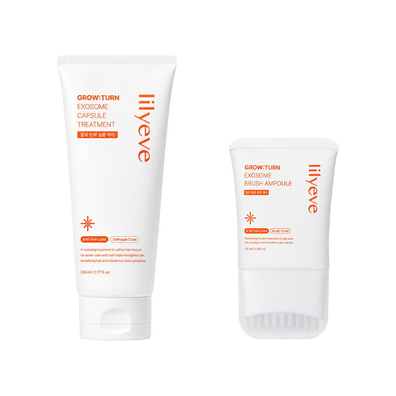 lilyeve Growturn Exosome Capsule Treatment 230ml / lilyeve Growturn Brush Ampoule 100ml (6 Options)