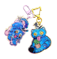 KPOP Demon Hunters Duffy Keyring Set, Knot Bracelet (3 Options)