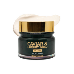 3W CLINIC Caviar & Luxury Gold Rich Cream 100g (3 Options)