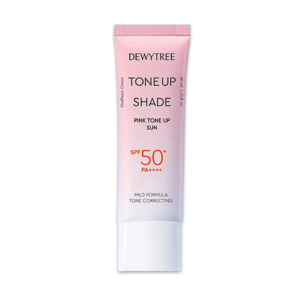 DEWYTREE Tone-Up Shade Sun Cream 40ml (Pink / Green / Cover) (10 Options)