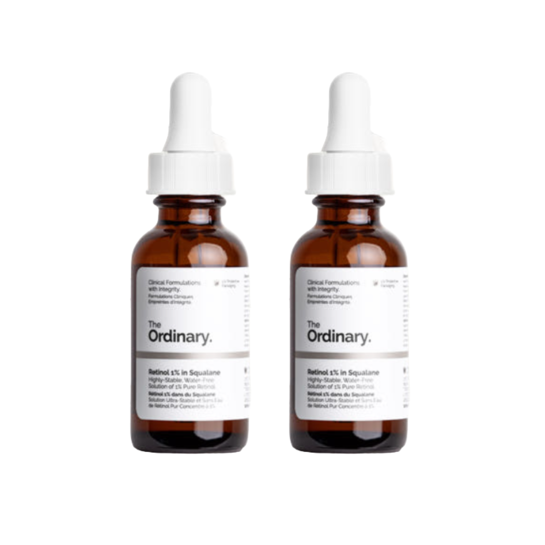 The Ordinary Retinol 0.2% in Squalane 30ml, Retinol 0.5% in Squalane 30ml, Retinol 1% in Squalane 30ml (10 Options)