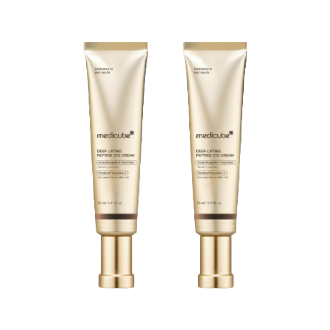 Medicube Deep Firming Lifting Set (Deep Vita A Retinol Serum 30ml + Deep Lifting Peptide Eye Cream 30ml) (7 Options)