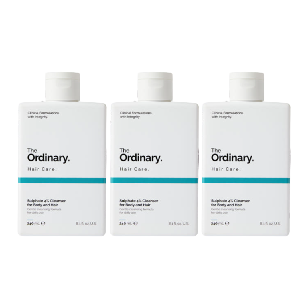 The Ordinary Sulphate 4% Cleanser for Body and Hair 240ml (3 Options)