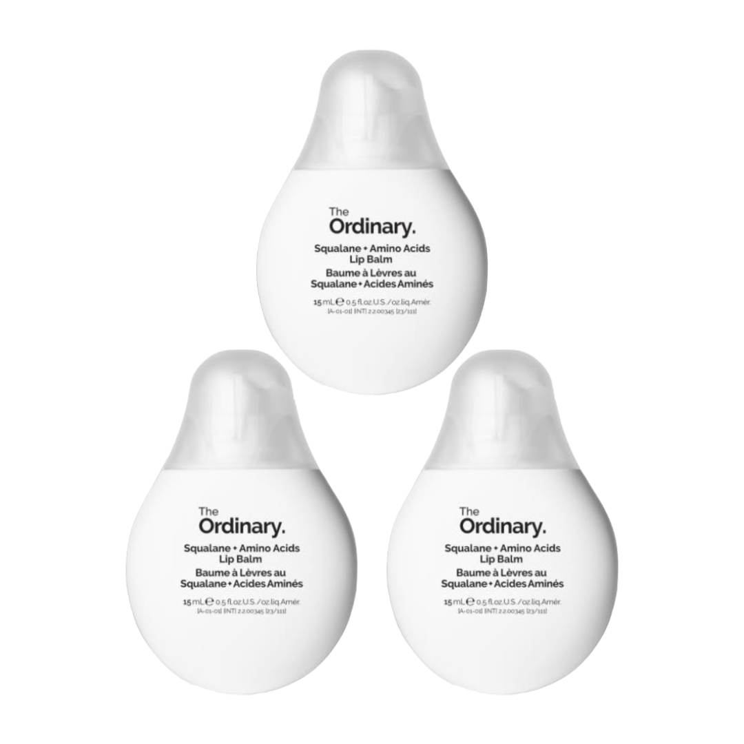 The Ordinary Squalane + Amino Acids Lip Balm 15ml (3 Options)