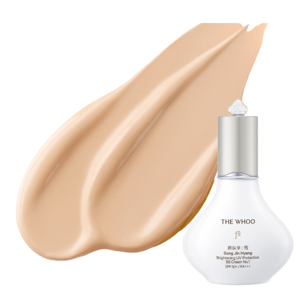 The History of Whoo Gongjinhyang :Seol Brightening UV Protective BB Cream 40 mL / Single & Special Set (4 Options)