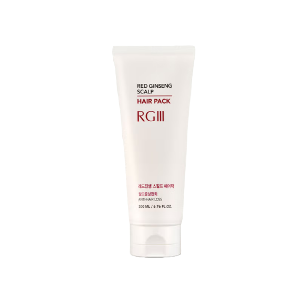 RGIII Red Ginseng Scalp Shampoo 300ml, Hair Pack 200 ml, Scalp Tonic 100ml (10 Options)