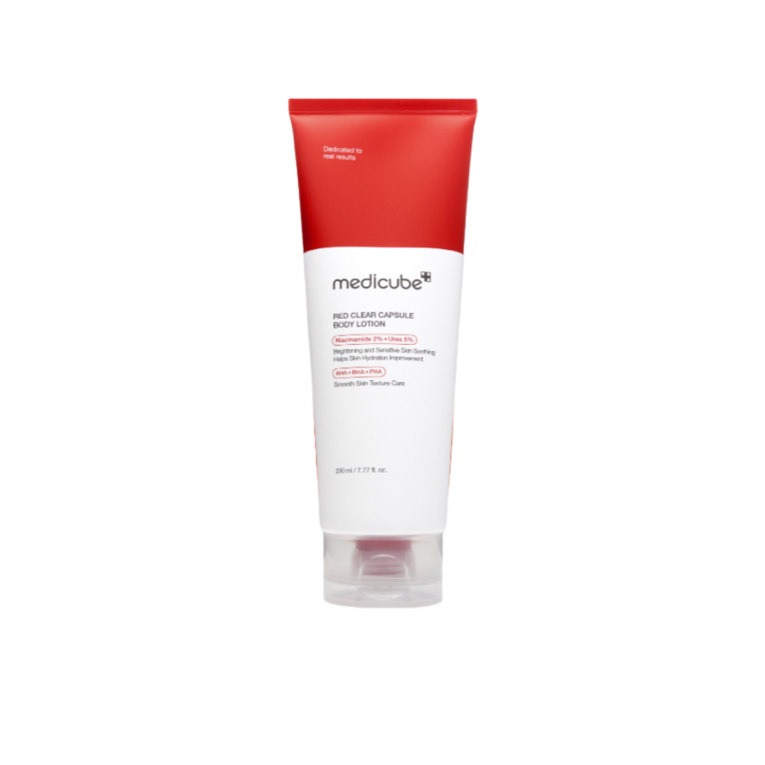 Medicube Body Pigmentation Intensive Care Set (Red Acne Body Peeling Shot 110g / Red Clear Capsule Body Lotion 230ml) (3 Options)