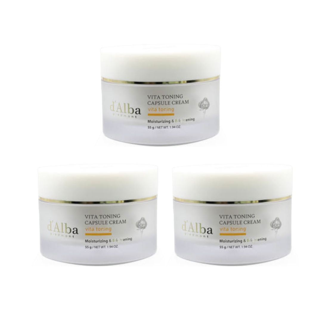 d'Alba Vita Toning Capsule Cream 55g (Jar Type) (3 Options)