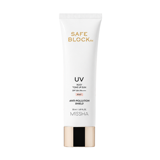 MISSHA Safe Block RX Tone Up Sun SPF50+ PA++++ 50ml / Rosy Tone Up Sun SPF50+ PA++++ 50ml (6 Options)