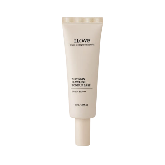 I.LO:VE Airy Skin Foundation-Free Tone Up Base SPF50+ PA++++ 50ml (3 Options)