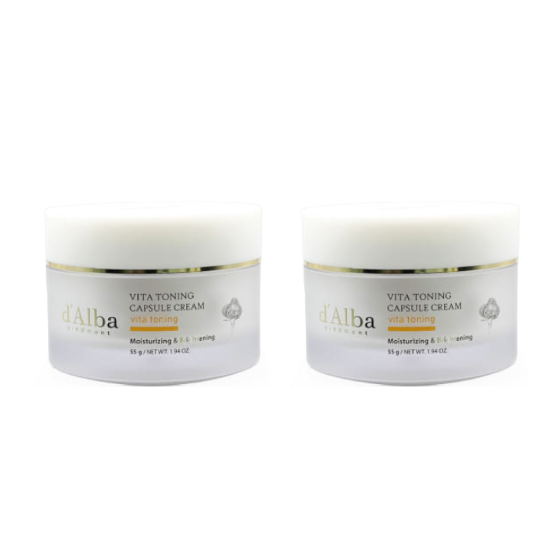 d'Alba Vita Toning Capsule Cream 55g (Jar Type) (3 Options)