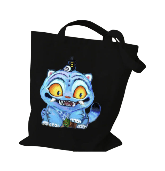 K-POP DEMON HUNTERS Eco Bag (Derpy Tiger · Saja Boys · Huntrix) (4 Options)