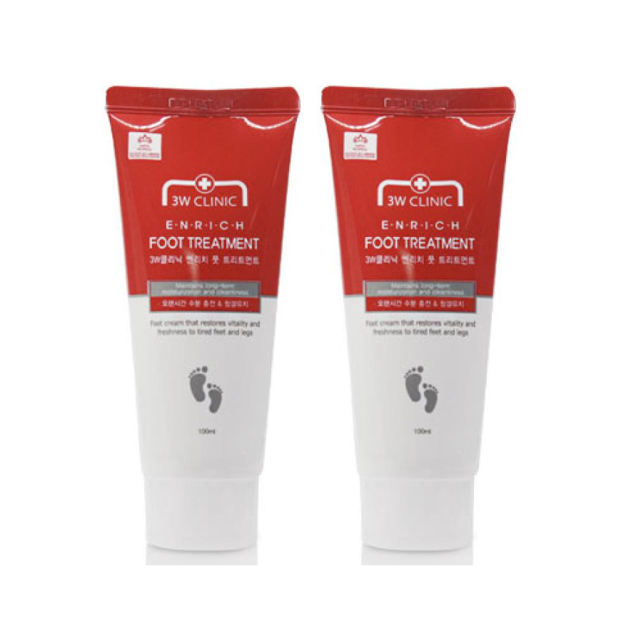 3W CLINIC Enrich Foot Treatment 100ml  (3 Options)