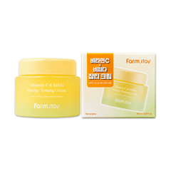 FARMSTAY Vitamin C & Bifida Energy Toning Cream 100ml (3 Options)
