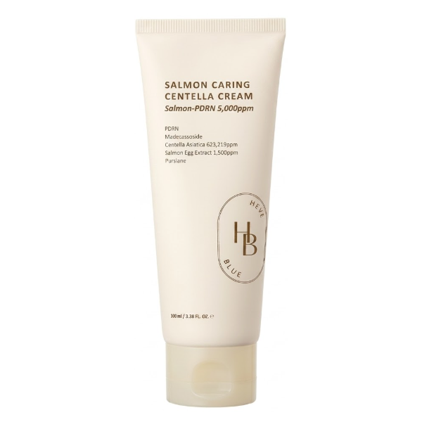 HEVE BLUE Salmon Caring Centella Cream 100ml (3 Options)