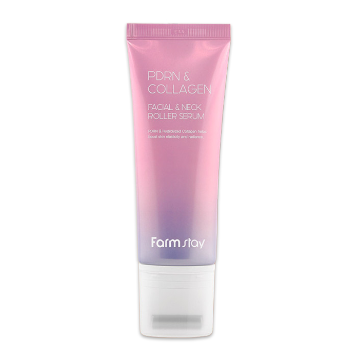 farm stay pdrn & collagen facial & neck roller serum 100ml (3 options)