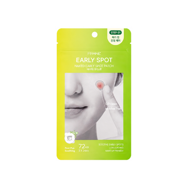 FRANZ Naked Spot Acne Patch 72ea 3 Type - Early / Active / Dark (10 Options)