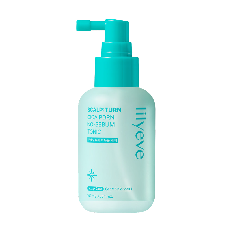 lilyeve Scalp:Turn CICA PDRN No-Sebum Cooling Tonic 100ml / lilyeve Growturn Brush Ampoule 100ml (6 Options)