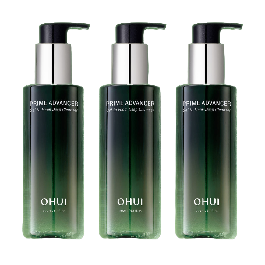 Ohui Prime Advancer Gel to Foam Deep Cleanser (200ml) (3 Options)