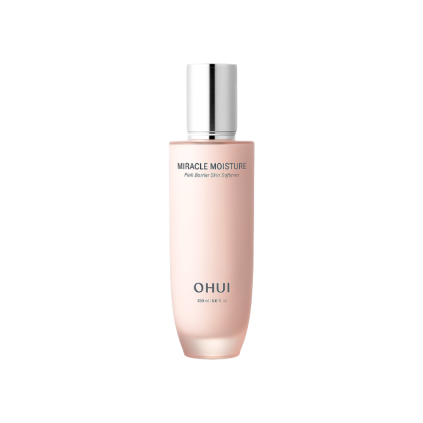Ohui  Miracle Moisture Pink Barrier Skin Softener 150ml / Emulsion 130ml (7 Options)