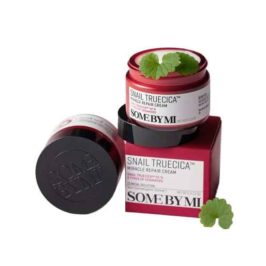 SOME BY MI Snail Truecica Miracle Repair Cream 60g (3 Options)