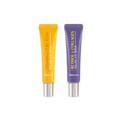 farm stay rolling eye serum duo set (Vitamin 25ml +  Retinol 25ml) (3 Options)