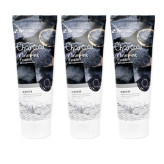 3W CLINIC Charcoal Cleansing Foam 100ml (3 Options)