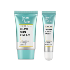 FROM THE SKIN Glow Sun Cream 40ml / Outdoor Sun Gel Patch 10ml (7 Options)