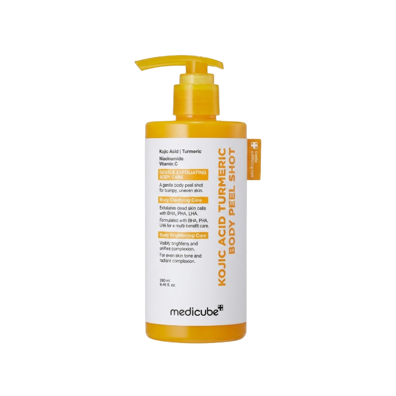 Medicube Kojic Acid Turmeric Body Peel Shot 280ml (3 Options)